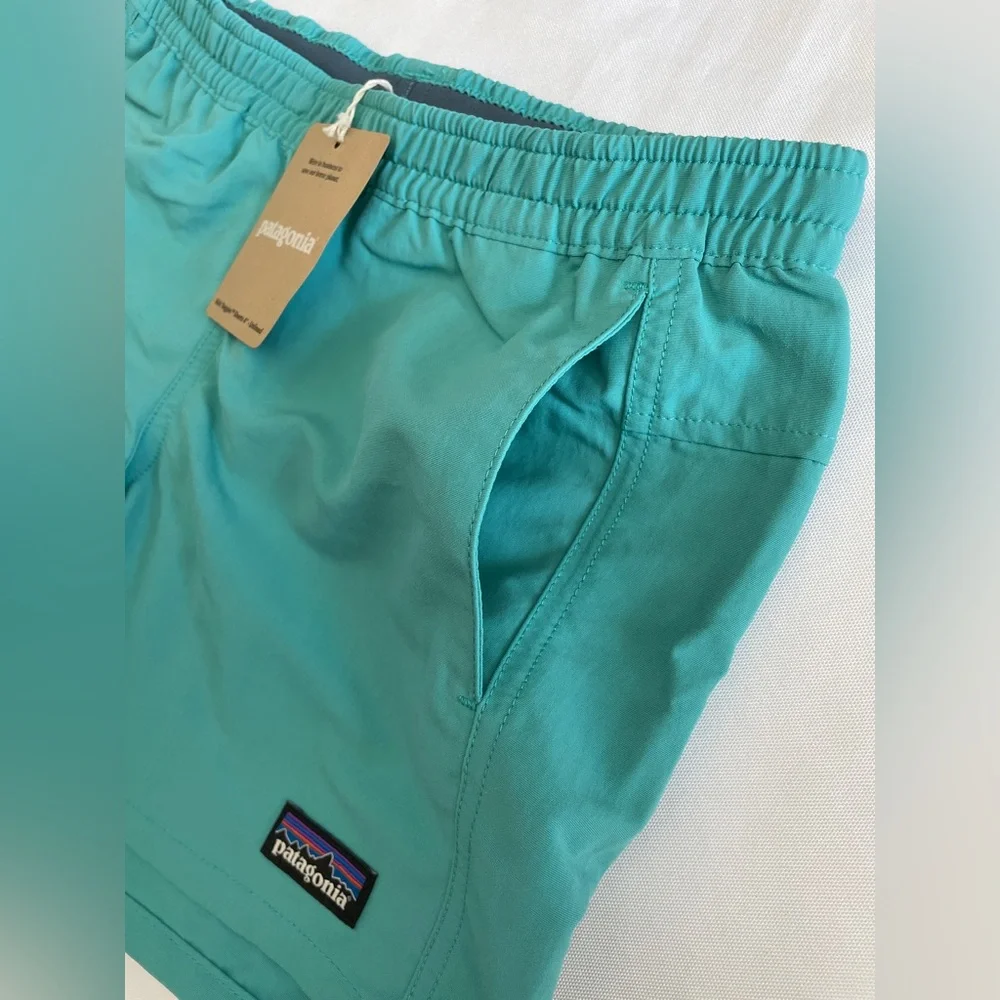 Patagonia Baggies 4" Shorts Kids' Size L/12 Subtidal Blue SP24 - Picture 3 of 9
